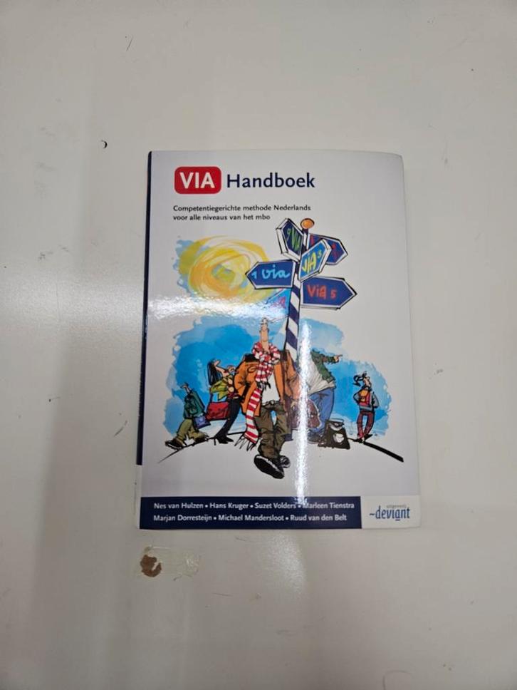 VIA Handboek Competentiegericht Nederlands MBO, Boeken, Studieboeken en Cursussen, Zo goed als nieuw, MBO, Ophalen of Verzenden
