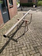 STALEN BUIS 100MM DIK 4 MM  35OOMM, Doe-het-zelf en Verbouw, Metalen, Ophalen, Zo goed als nieuw, IJzer