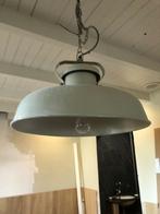 Industriële Emaille Lamp, Huis en Inrichting, Lampen | Hanglampen, Ophalen, Zo goed als nieuw, Metaal, Minder dan 50 cm