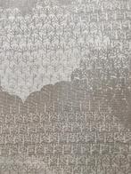 Ploegstof gordijnen, Huis en Inrichting, Ophalen, Gebruikt, 200 cm of meer, Beige