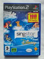 SINGSTAR zingt disney, Spelcomputers en Games, Games | Sony PlayStation 2, Vanaf 3 jaar, Gebruikt, Ophalen of Verzenden, Muziek