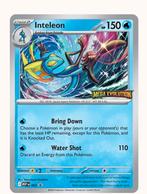 Inteleon - Mega Evolution Pokémonkaart, Ophalen of Verzenden, Zo goed als nieuw, Losse kaart