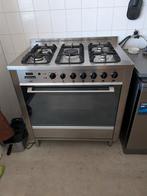 Goed werkende  etna gasfornuis met oven, Ophalen, Gebruikt, Gas, Vrijstaand