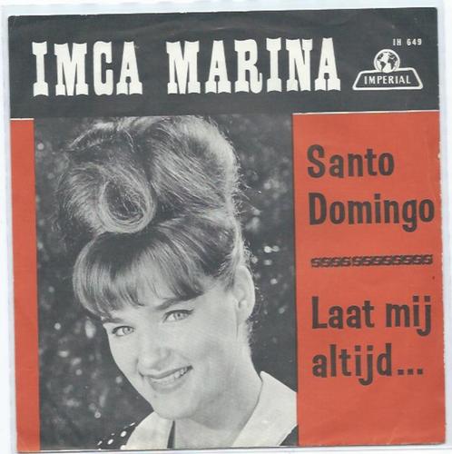 Imca Marina- Santo Domingo, Cd's en Dvd's, Vinyl | Nederlandstalig, Zo goed als nieuw, Levenslied of Smartlap, Overige formaten