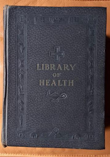 Antieke 'Library of Health' Medische Encyclopedie 1916 beschikbaar voor biedingen
