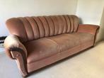 Vintage 3 persoons bank in velours, Huis en Inrichting, Banken | Bankstellen, Ophalen, Zo goed als nieuw, 75 tot 100 cm