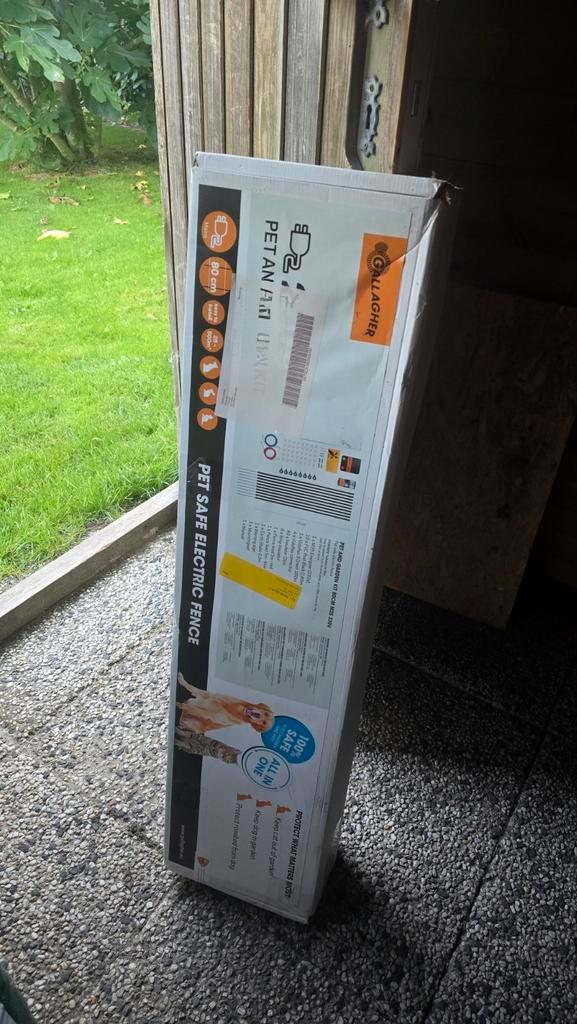 Schrikdraad set, nieuw in  doos, Dieren en Toebehoren, Stalling en Weidegang