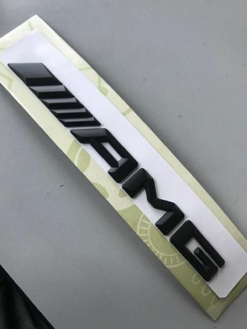 amg logo amg embleem mat zwart E63S E53 E43 C63S C43 S63 CLS beschikbaar voor biedingen