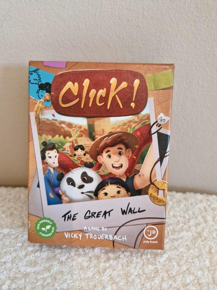 Click! The Great Wall - Bordspel, Hobby en Vrije tijd, Gezelschapsspellen | Bordspellen, Zo goed als nieuw, Een of twee spelers