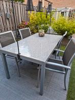 Bois le Duc tuintafel met stoelen., Ophalen, Gebruikt