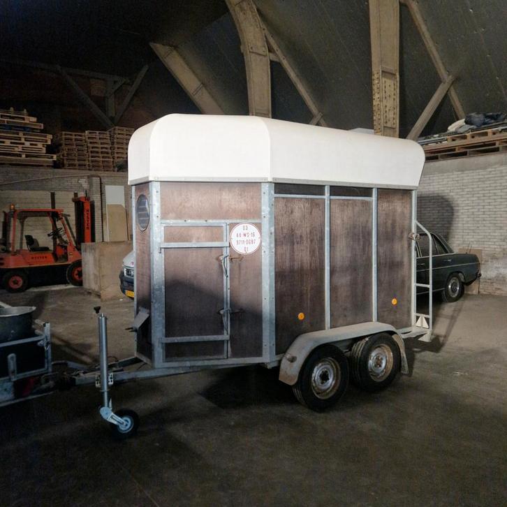 1.5 Paards Paardentrailer Weijer W1360, Dieren en Toebehoren, Paarden en Pony's | Trailers en Aanhangwagens, Gebruikt, Ophalen
