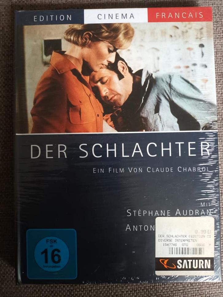 Le Boucher - Claude Chabrol DVD SEALED, Cd's en Dvd's, Dvd's | Klassiekers, Nieuw in verpakking, Actie en Avontuur, Vanaf 16 jaar