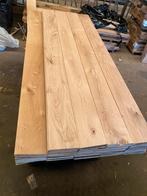 Eiken planken met veer en groef te koop. 200/250x19x2cm, Nieuw, Ophalen of Verzenden, 180 tot 250 cm, Planken