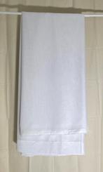 2 wave plooi Vitrage(18.5m x 240cm), N, N, 200 cm of meer, Wit