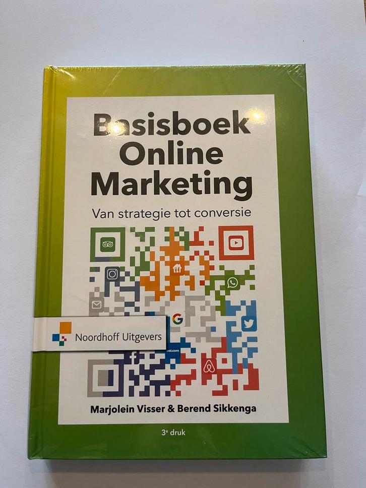 Basisboek Online Marketing, 3e druk - Nieuw!, Boeken, Economie, Management en Marketing, Nieuw, E-commerce en Internet, Ophalen of Verzenden