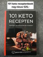 101 heerlijke keto receptenboek nog helemaal nieuw!!!, Ophalen of Verzenden, Nieuw