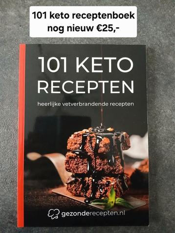 101 heerlijke keto receptenboek nog helemaal nieuw!!! beschikbaar voor biedingen