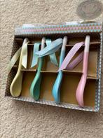 BLOND set 4 theelepel kleur keramiek, Huis en Inrichting, Keuken | Bestek, Verzenden, Overige materialen, Los bestek