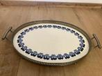 Antiek porseleinen decoratief Art deco dienblad, Antiek en Kunst, Ophalen