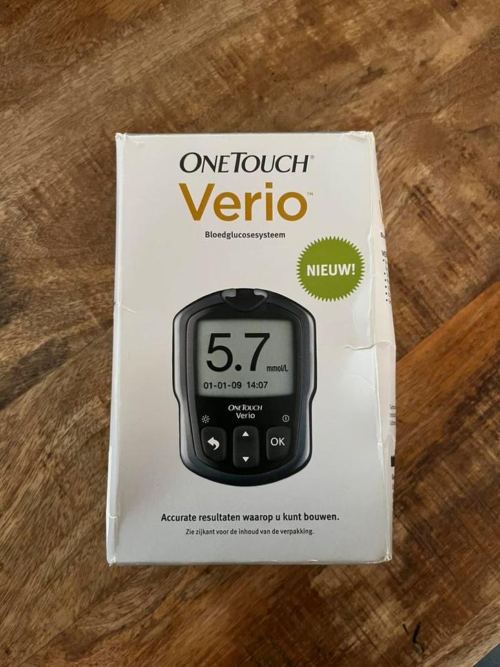 OneTouch Verio bloedglucosemeter, Diversen, Verpleegmiddelen, Nieuw, Ophalen of Verzenden