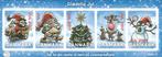 Denemarken - Kerst 2017 - Mega-zegels - Postfris, Ophalen of Verzenden, Denemarken, Postfris