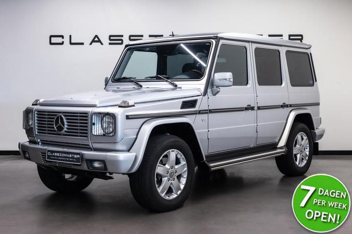 Mercedes-Benz G-Klasse 500 St.Wagon Btw auto, Fiscale waarde, Auto's, Mercedes-Benz, Bedrijf, Te koop, G-Klasse, 4x4, ABS, Airbags