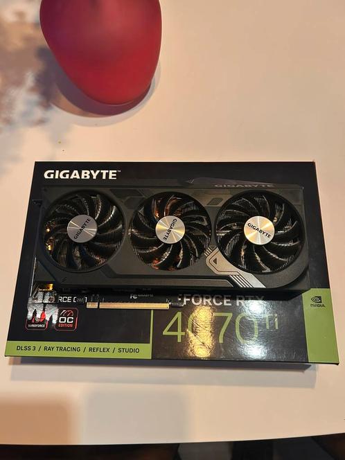GEFORCE RTX 4070 ti WINDFORCE OC EDITION, Computers en Software, Videokaarten, Zo goed als nieuw, Nvidia, PCI-Express 4.0, GDDR6