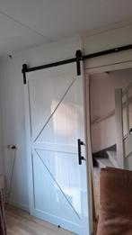Nieuw in de verpakking schuifdeur, barnwooddeur, binnendeur, 80 tot 100 cm, 215 cm of meer, Binnendeur, Ophalen of Verzenden