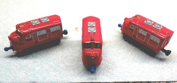 Diverse metalen Chuggington treintjes ook los te koop beschikbaar voor biedingen