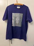 Cruyff T-shirt Paars Maat L, Ophalen of Verzenden, Zo goed als nieuw, Maat 52/54 (L), Paars