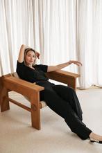 Studio Anneloes Vero jumpsuit zomer zwart flair travelstof S, Ophalen of Verzenden, Zo goed als nieuw, Maat 36 (S), Zwart