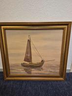 Schilderij botter, Antiek en Kunst, Ophalen