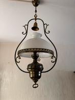 Antieken kopere lamp, Ophalen, Zo goed als nieuw