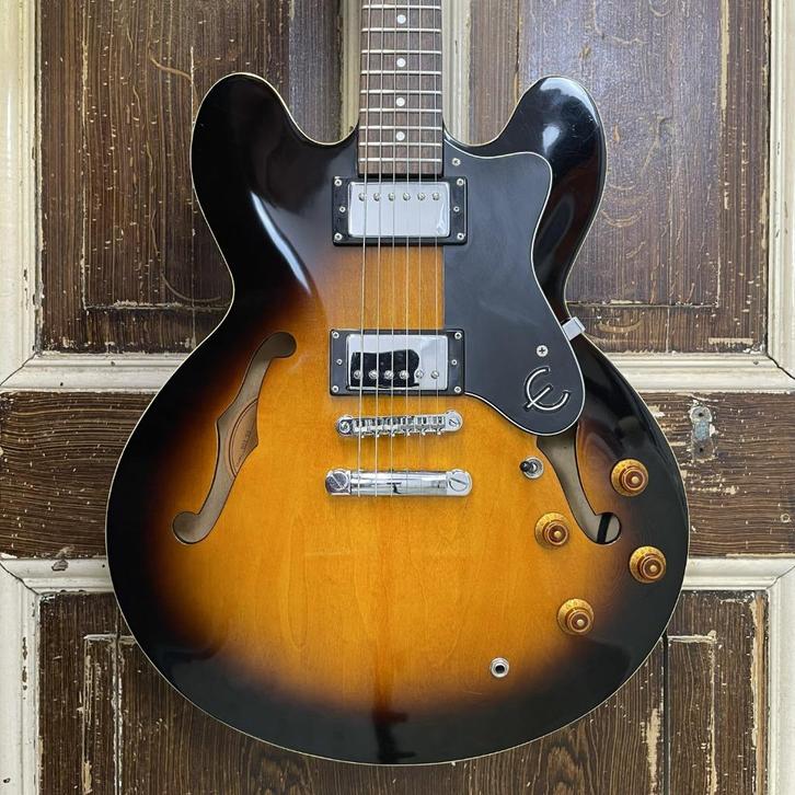 Epiphone Dot (ES-335) Elektrische gitaar, Muziek en Instrumenten, Snaarinstrumenten | Gitaren | Elektrisch, Zo goed als nieuw