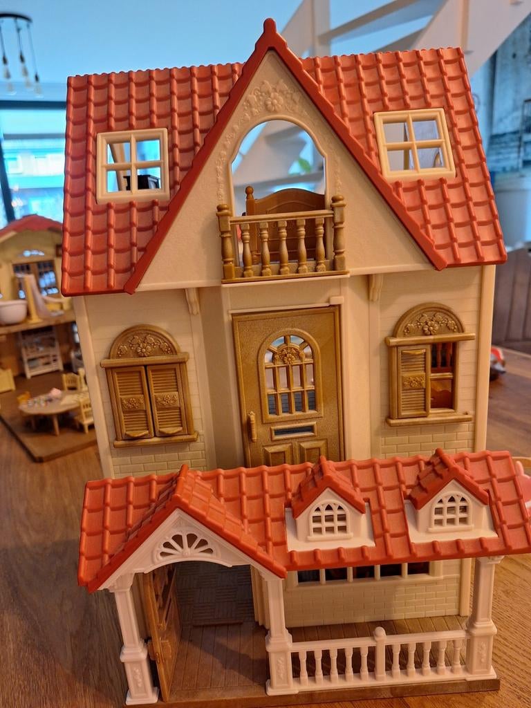Sylvanian Families Huis, Kinderen en Baby's, Speelgoed | Poppenhuizen, Ophalen of Verzenden, Zo goed als nieuw, Poppenhuis