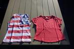 2 shirts, maat 140 (Morgan en Zara Girls), Kinderen en Baby's, Kinderkleding | Maat 140, Meisje, Gebruikt, Ophalen of Verzenden