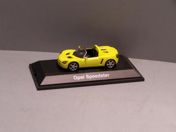 Modelauto Opel Speedster Geel beschikbaar voor biedingen