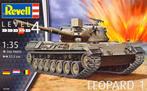 Leopard 1 + after market parts, Tank, Nieuw, Ophalen of Verzenden, 1:32 tot 1:50