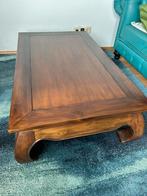 Mooie teak houten Opium tafel, 50 tot 100 cm, 100 tot 150 cm, Teakhout, Gebruikt