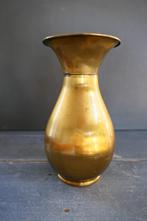 Vintage Metawa vaas geel koper Tiel Holland, Antiek en Kunst, Verzenden