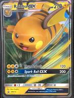Raichu GX, Hobby en Vrije tijd, Verzamelkaartspellen | Pokémon, Ophalen of Verzenden, Nieuw, Losse kaart, Foil