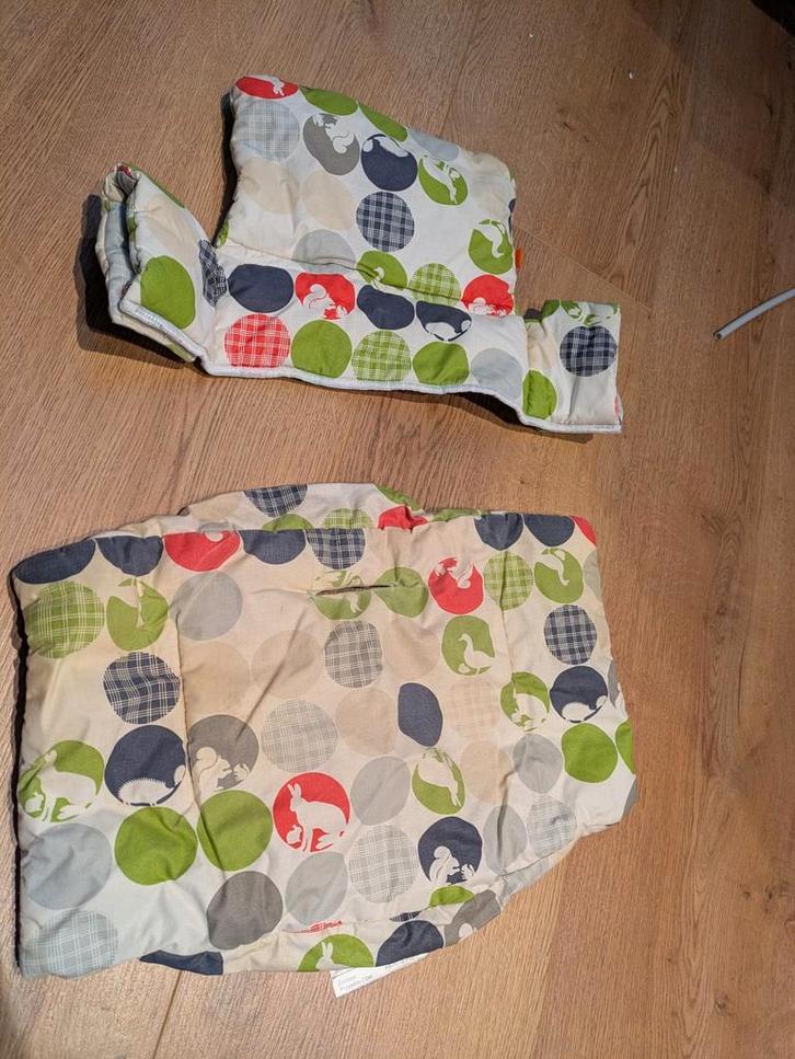 Tripp Trapp Kussenset, Kinderen en Baby's, Kinderstoelen, Gebruikt, Meegroeistoel, Gordel(s), Stoelverkleiner, Ophalen of Verzenden
