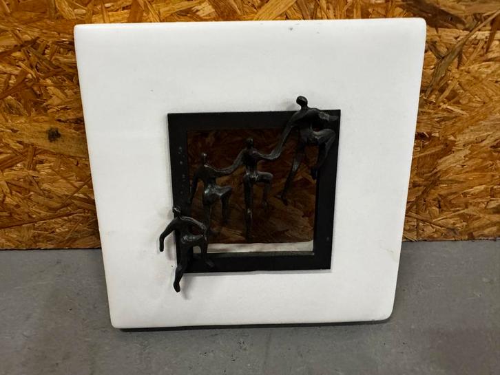 Corry Ammerlaan - 'Samen op weg' - Beeld - ReK4, Antiek en Kunst, Kunst | Beelden en Houtsnijwerken, Ophalen of Verzenden