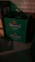 Heineken krat groen incl flesjes, Ophalen of Verzenden, Gebruikt, Flesje(s), Heineken