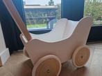 Houten Poppenwagen, Ophalen of Verzenden, Zo goed als nieuw, Duw- of Trekspeelgoed
