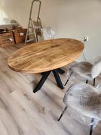 Mangohouten Eettafel - Prachtige Tafel!, Huis en Inrichting, Tafels | Eettafels, 100 tot 150 cm, Ophalen of Verzenden, Zo goed als nieuw