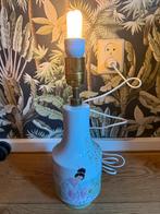 Chinese porseleinen tafellamp, Huis en Inrichting, Lampen | Tafellampen, Overige materialen, Ophalen of Verzenden, Zo goed als nieuw