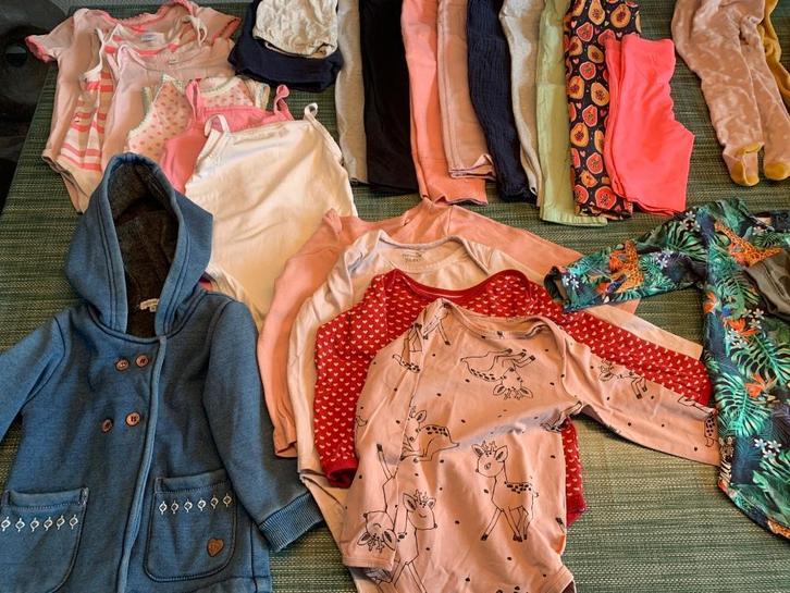 Pakket meisjeskleding najaar maat 74, Kinderen en Baby's, Babykleding | Baby-kledingpakketten, Gebruikt, Maat 74, Ophalen of Verzenden