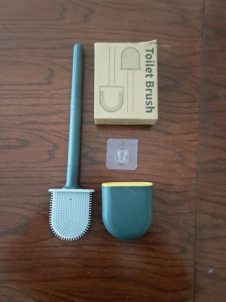 Toiletborstel met houder - Nieuw, Ophalen of Verzenden, Nieuw, Overige kleuren, Overige typen