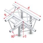 Milos FT30042 / showtec( Prolyte Compatible), Muziek en Instrumenten, Licht en Laser, Ophalen, Gebruikt, Licht, Kleur